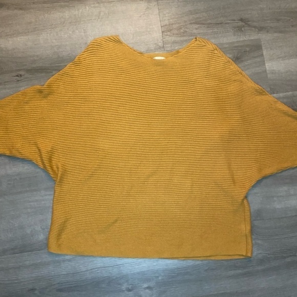 Pure Jill Boat Neck Dolman Sleeve Ribbed Sweater - Picture 2 of 5